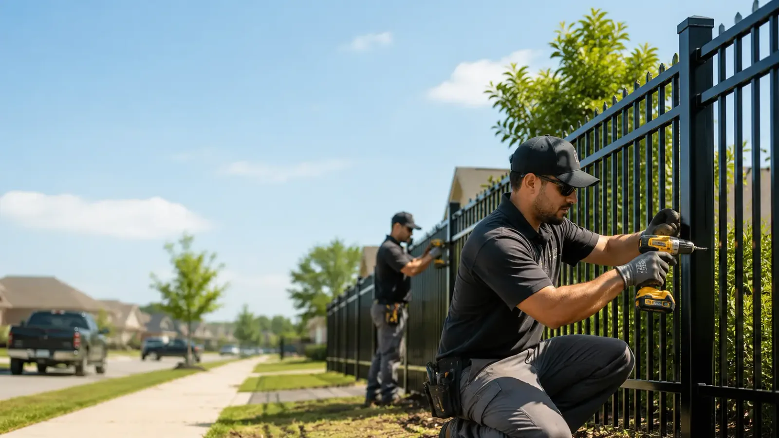 Metal Fence Installation in Kensington, KS